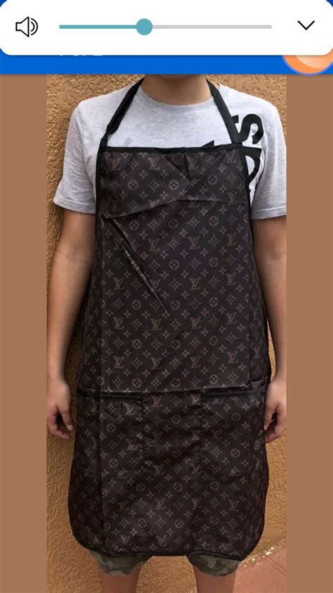 louis vuitton barber apron|Louis Vuitton cape.